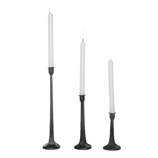 Iron Candle Holders - 3 Piece Set - Tampa Home & Garden Store
