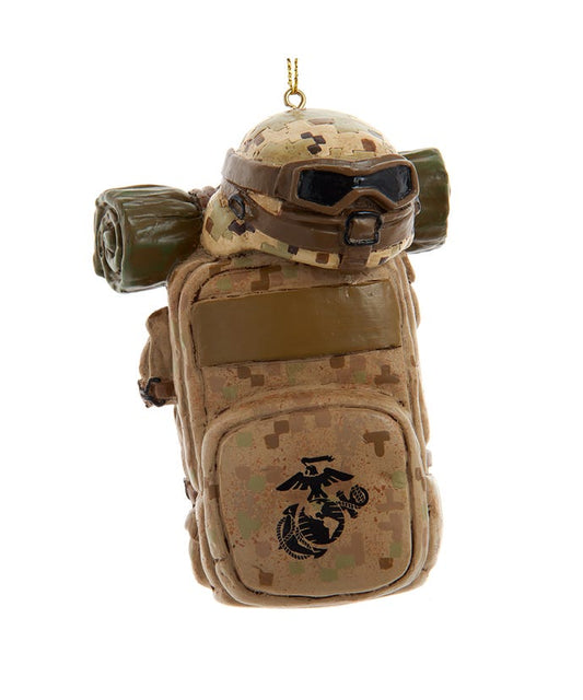 Sac à dos du Corps des Marines des États-Unis avec ornement de casque