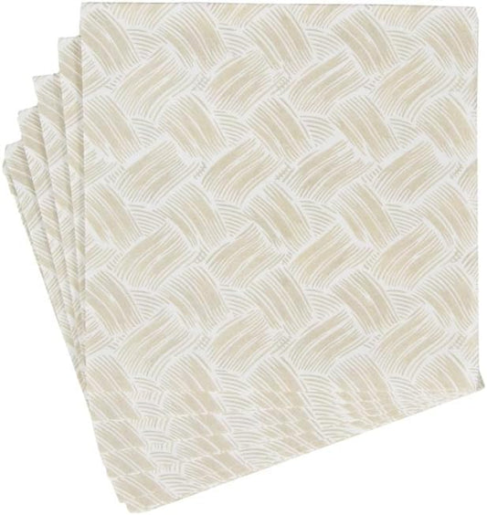 Serviette de table en lin tressé