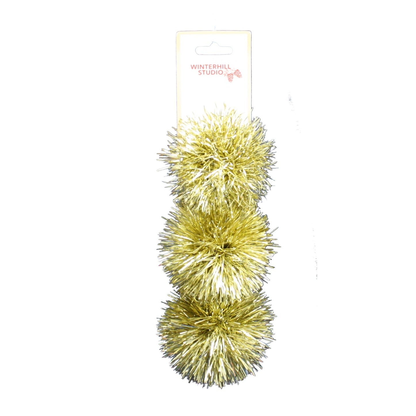 Firework Tinsel Gold Bows