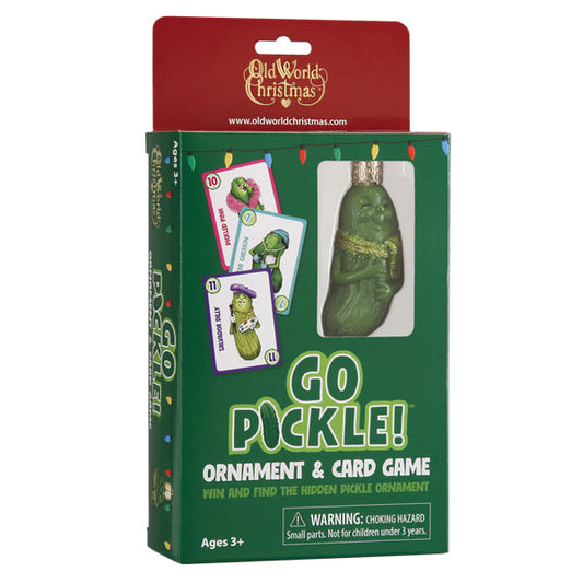 Go Pickle! Ornament and Card Game - Tampa Home & Garden Store