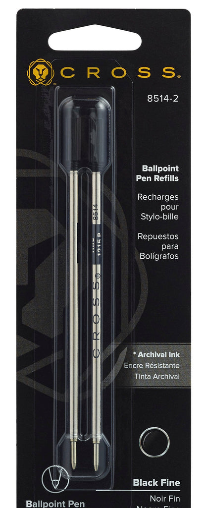 Cross ballpoint pen refills black fine dual pack on Tampa Home & Garden Store