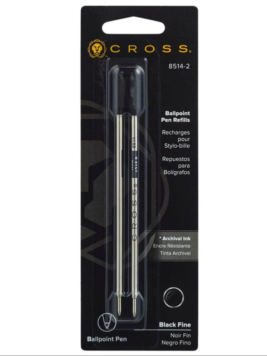 Cross Ballpoint Pen Refills black fine dual pack two refills on Tampa Home & Garden Store
