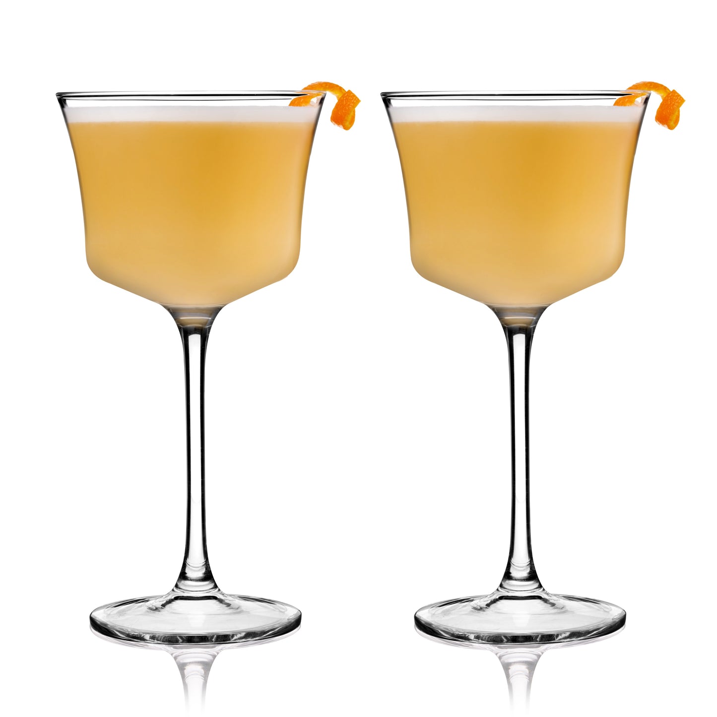Raye Angled Crystal Whiskey Sour Glasses Set
