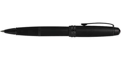 Bailey™ Matte Black Lacquer Rollerball Pen with clip on Tampa Home & Garden Store