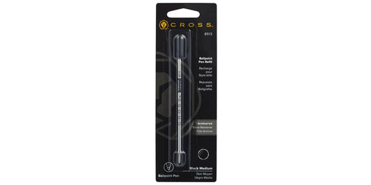 Ballpoint pen refill black medium by A.T. Cross, single pack on Tampa Home & Garden Store