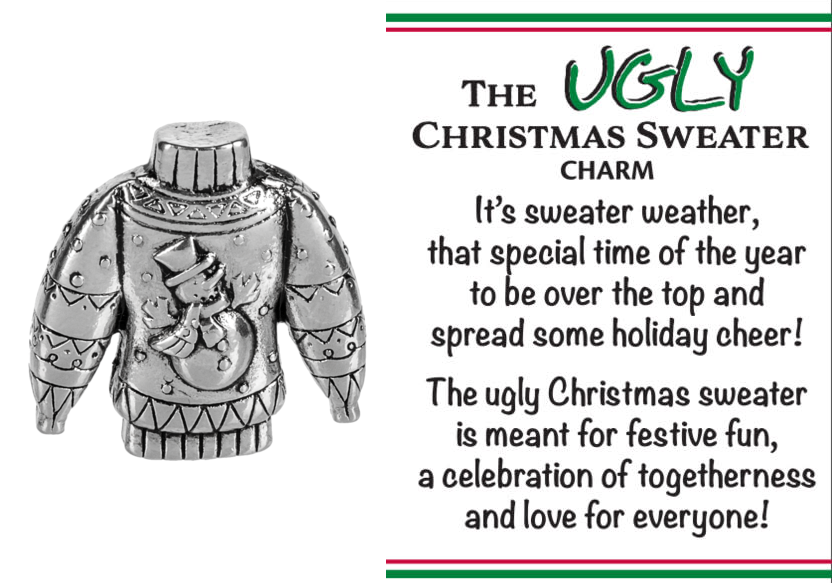 The Ugly Christmas Sweater Charm