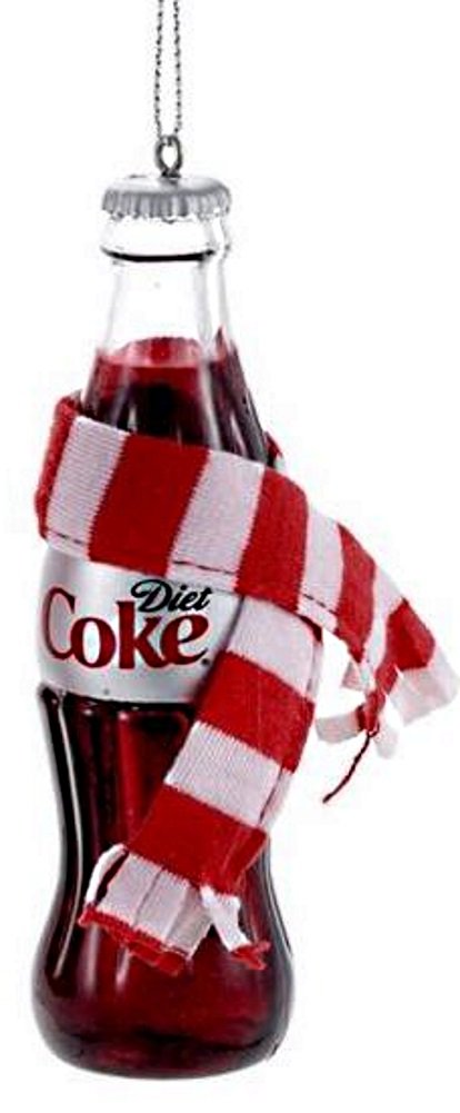 Botella de Coca-Cola con bufanda - Coca-Cola Light