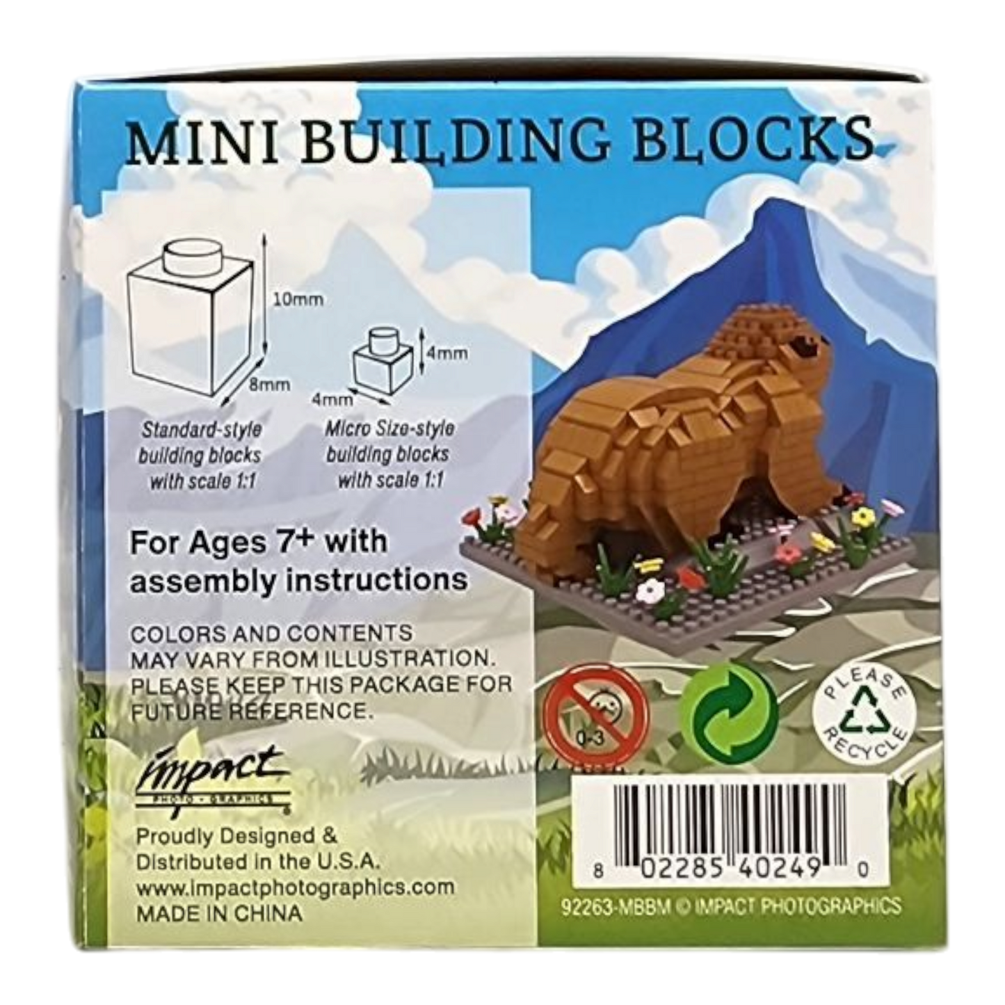 Mini blocs de construction - Marmotte