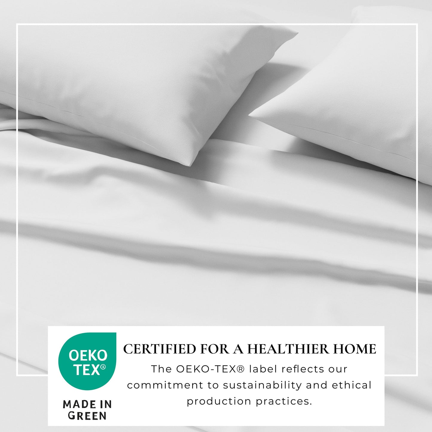 Heathered Jersey and Cotton Blend Bed Sheets