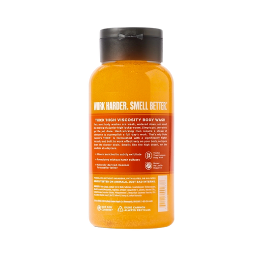 Thick High Viscosity Body Wash Wayfinder orange bottle The Country Christmas Loft Bath Shoppe on Tampa Home & Garden Store