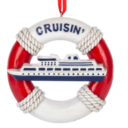 Cruise Ship Ornament - Cruisin'