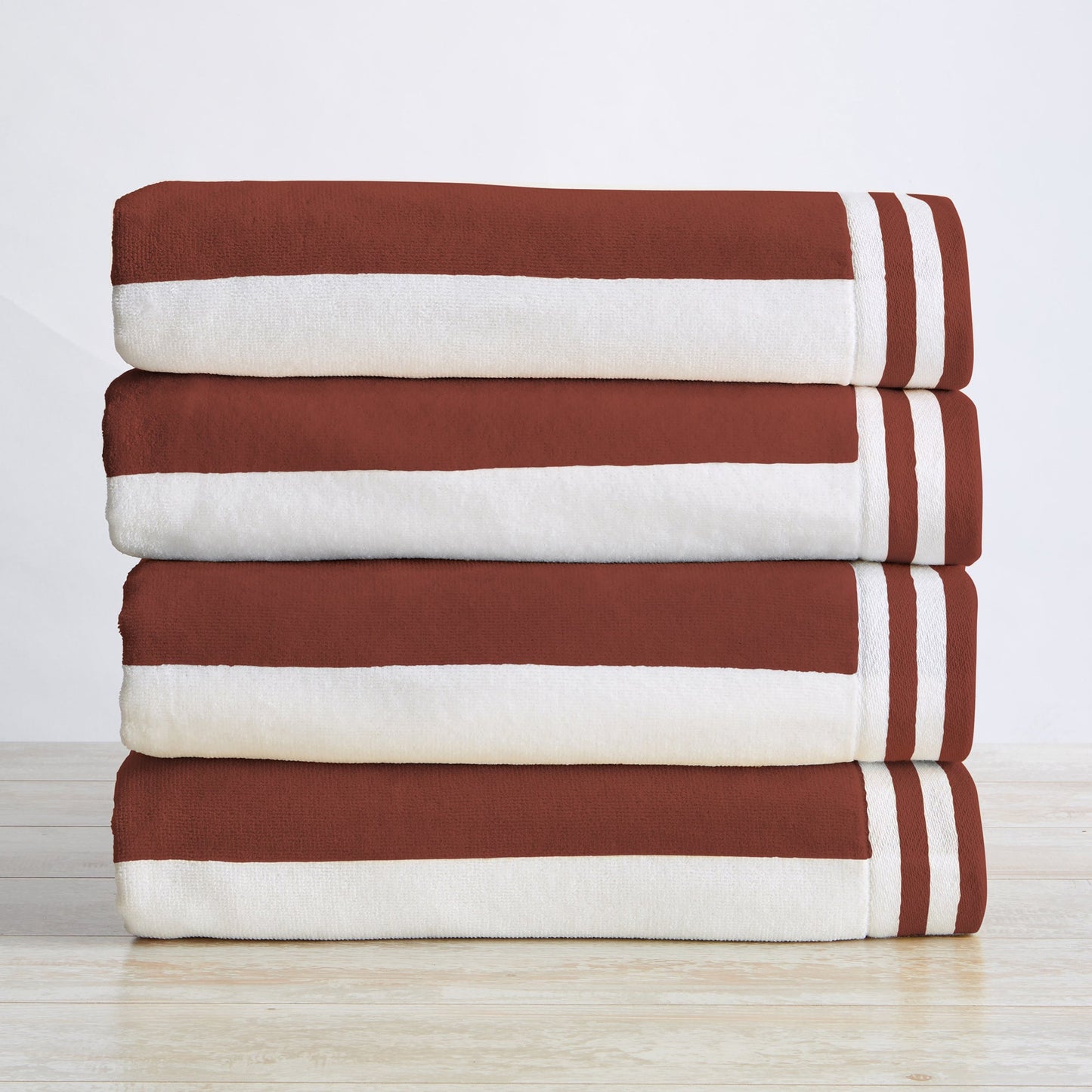 Striped Cabana Beach Towel and Soft Pastel Colors