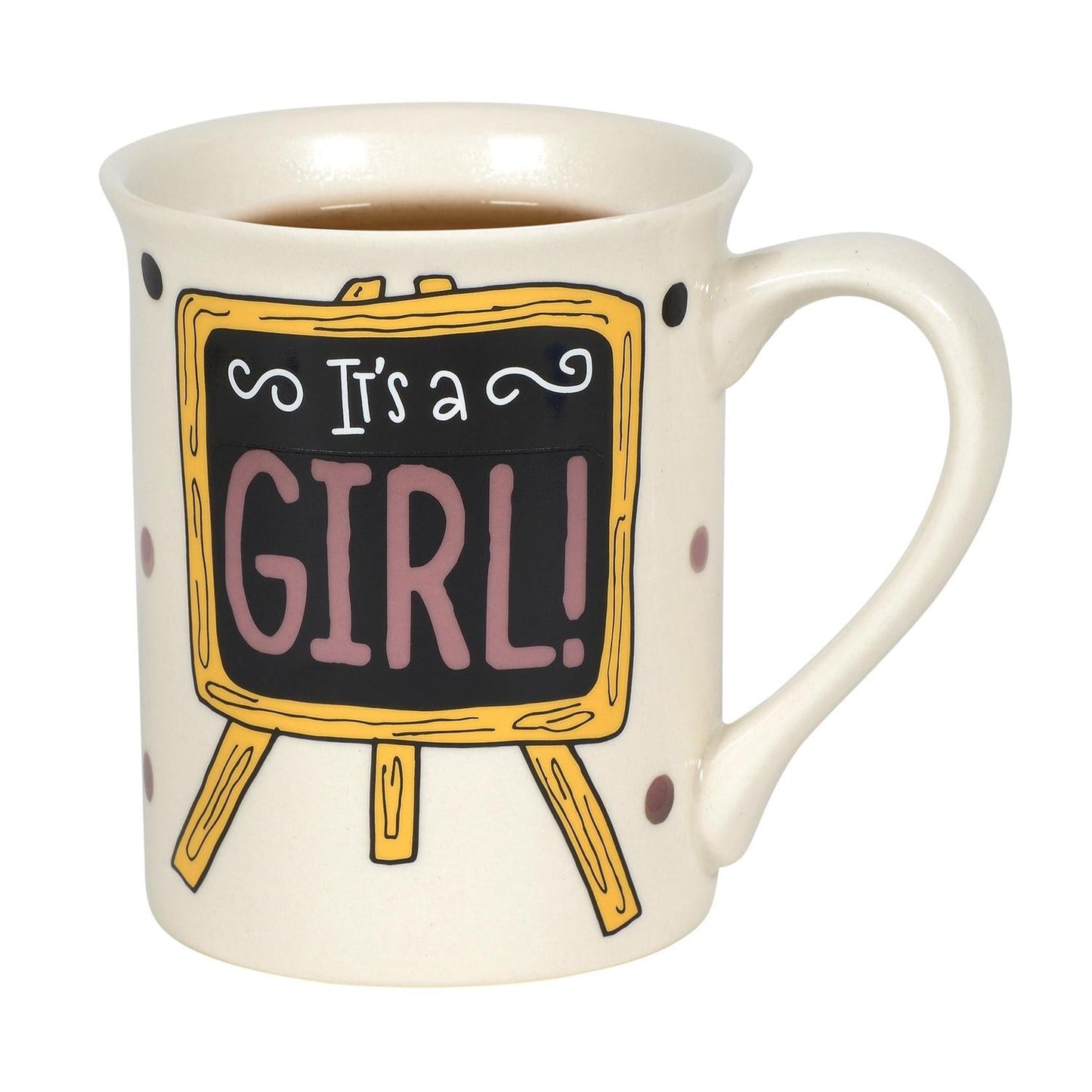 Gender Reveal Heat Mug - It's a Girl