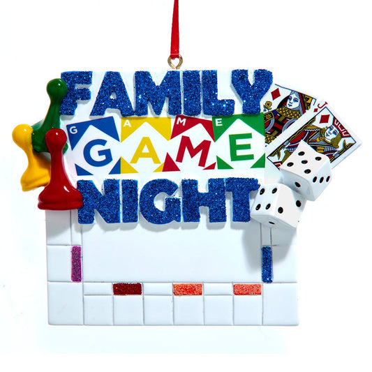 Family Game Night Ornament - Tampa Home & Garden Store
