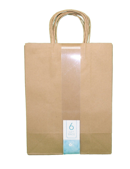 Large Kraft Gift Bag Set - Brown