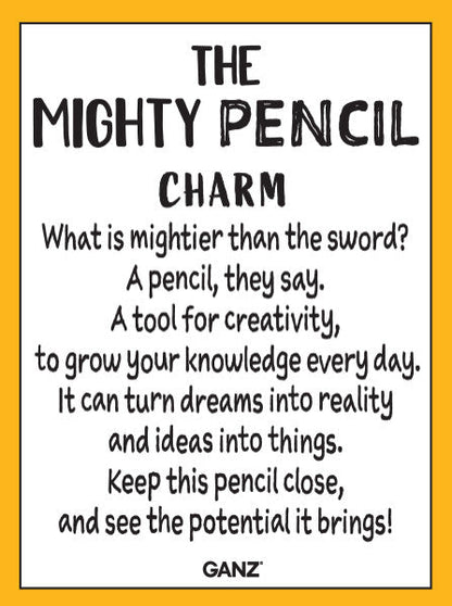 The Mighty Pencil Charm - Tampa Home & Garden Store