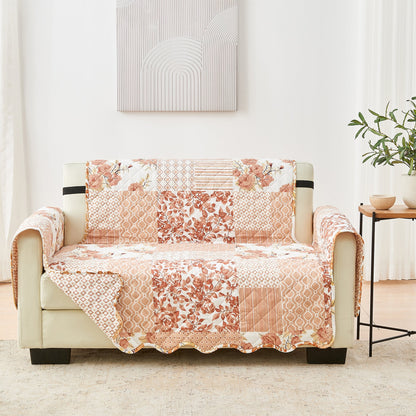 Reversible Floral Patchwork Furniture Cover
