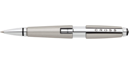 Cross Edge Sonic Titanium Gel Rollerball Pen with titanium body and chrome clip on Tampa Home & Garden Store