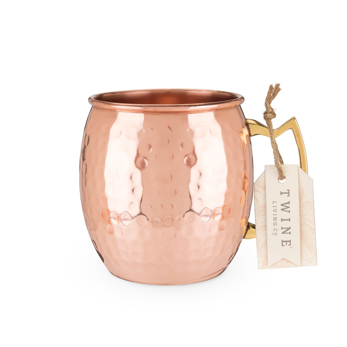 Stylish Hammered Copper Moscow Mule Mug for Home