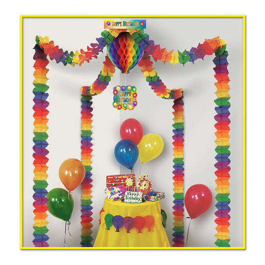 Décoration de fête d'anniversaire en quelques secondes