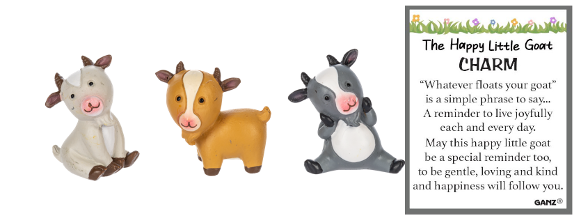 Breloque de poche Petit Chèvre Joyeux -