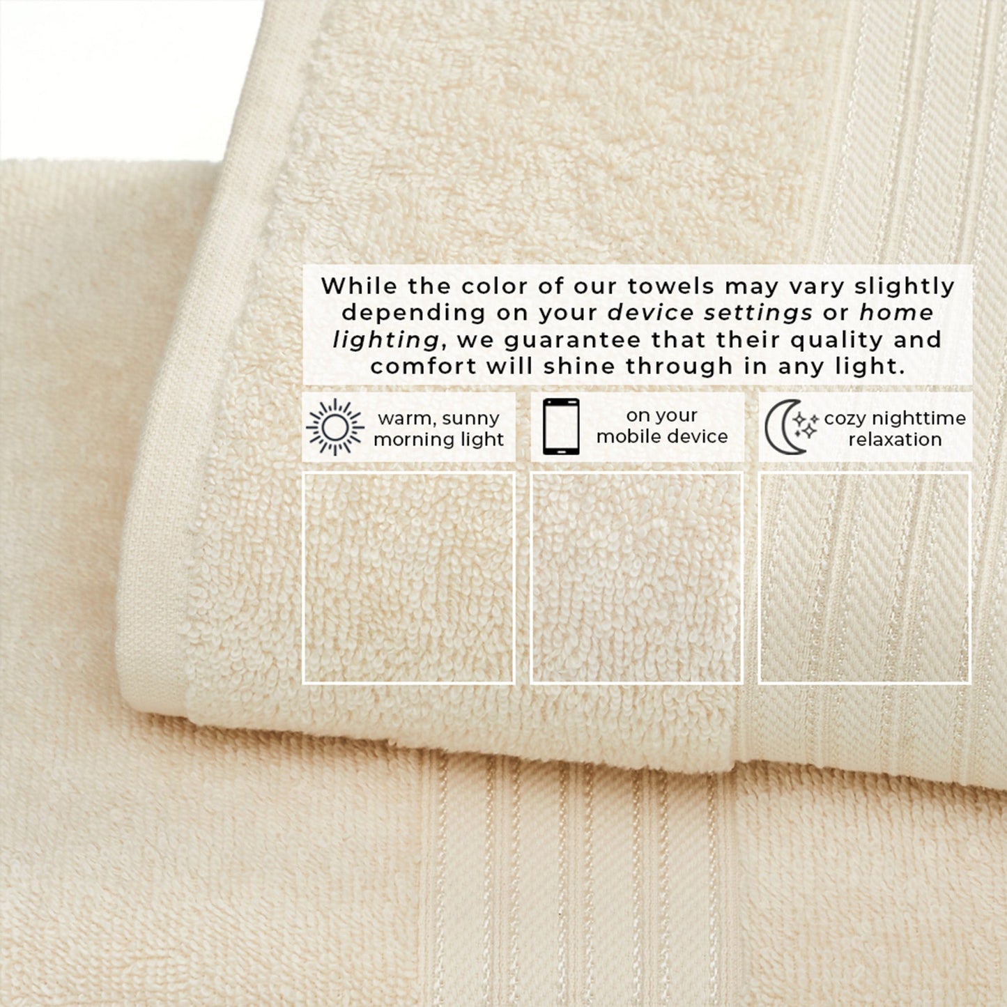 Super Soft and Lightweight Cotton Bath Towels