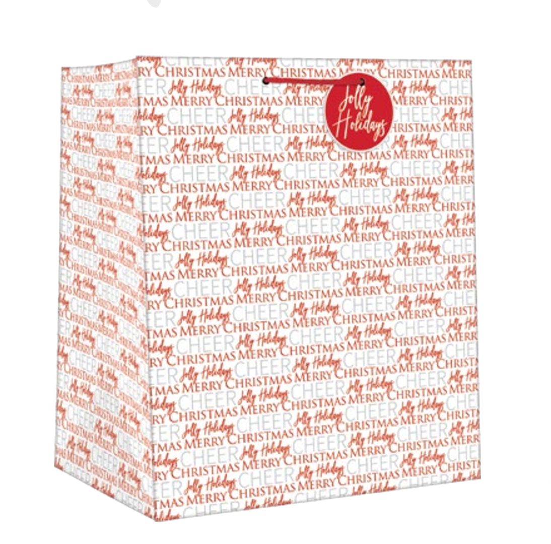 Bolsa de regalo navideña clásica -