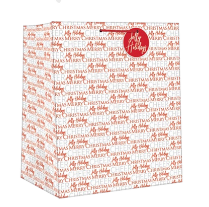Bolsa de regalo navideña clásica -