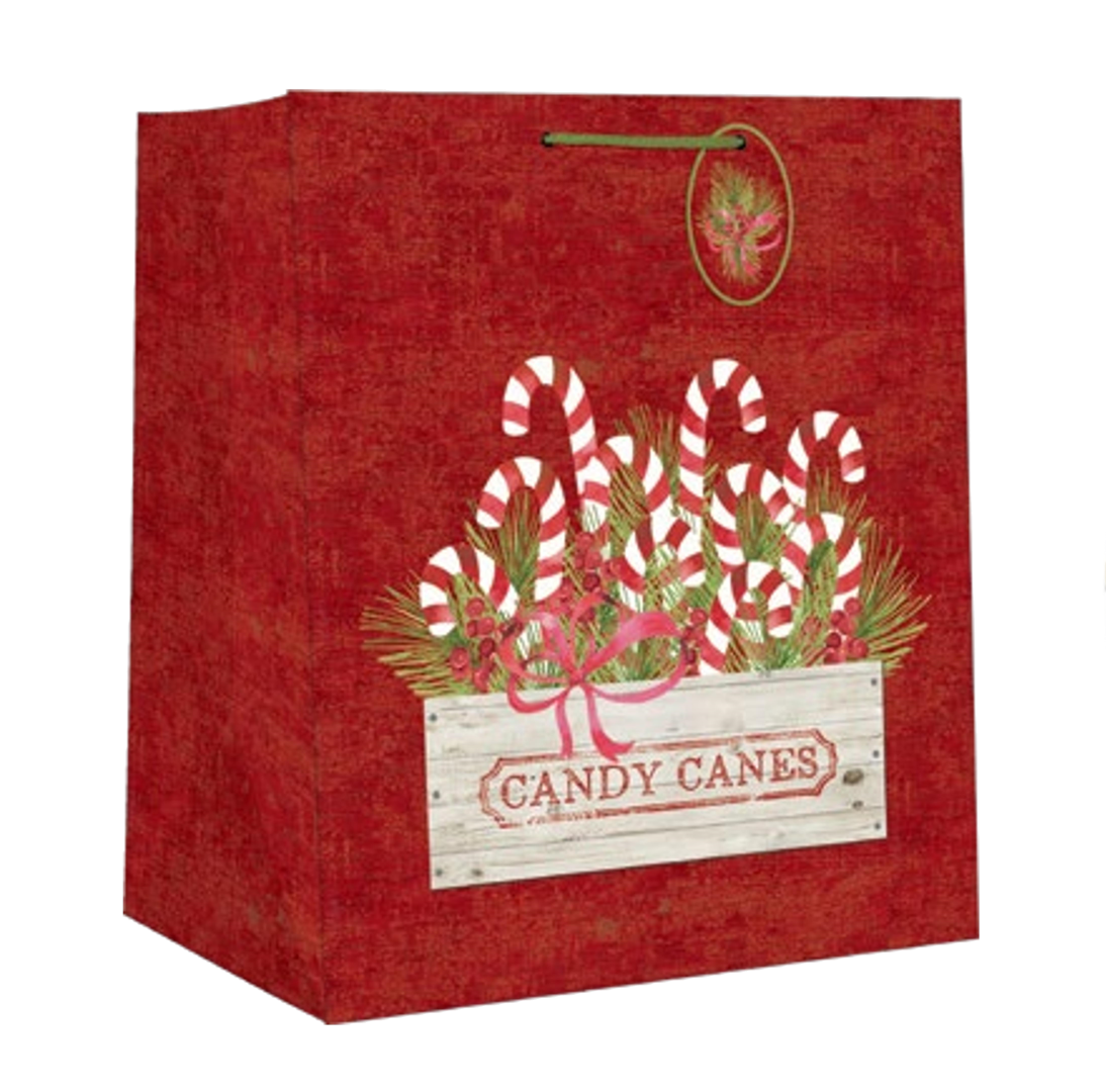 Bolsa de regalo navideña clásica -