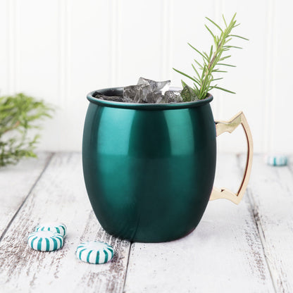 Emerald Moscow Mule Mug and the Holiday Beverage