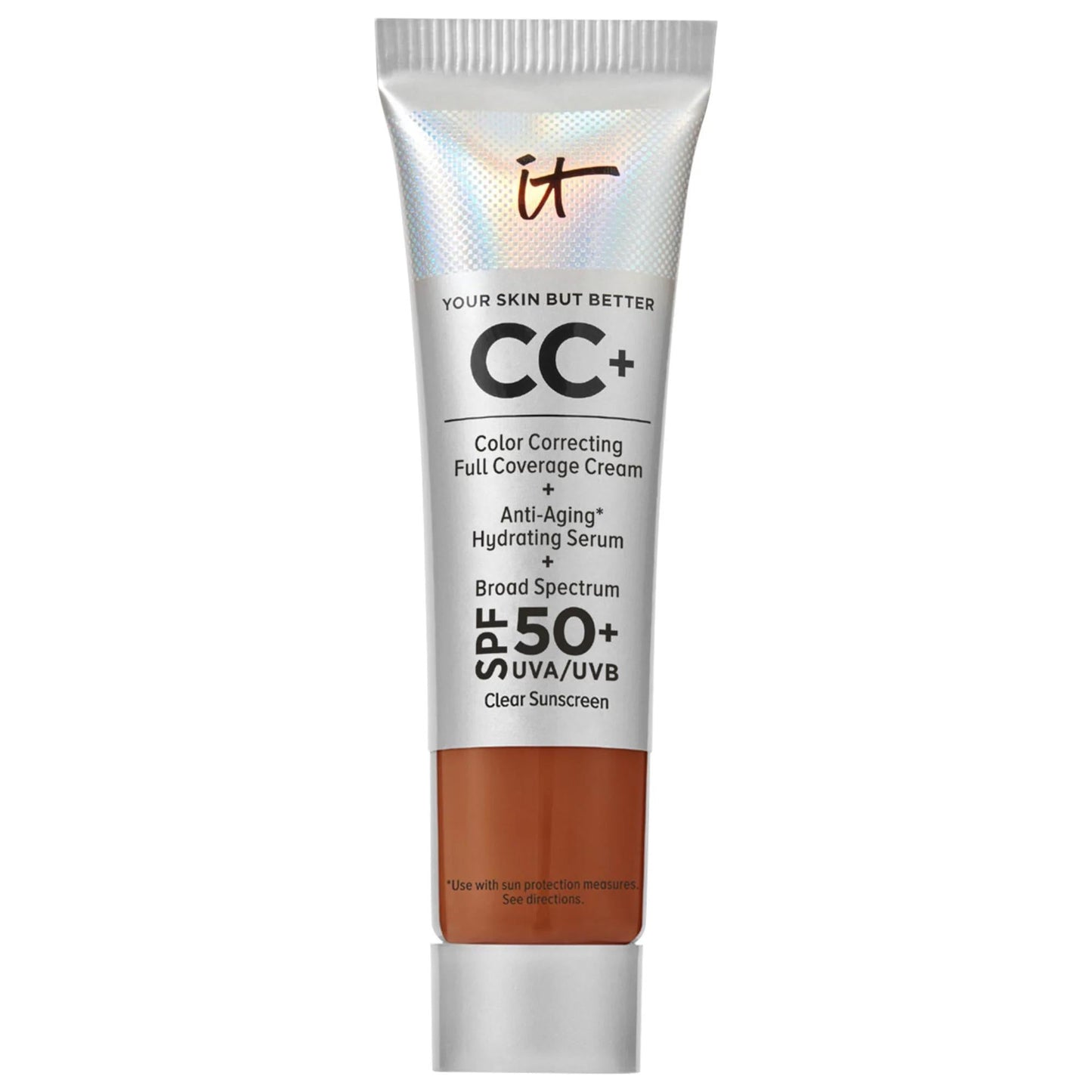 IT Cosmetics Mini CC+ Cream full coverage color correcting foundation SPF 50+ tube on Tampa Home & Garden Store