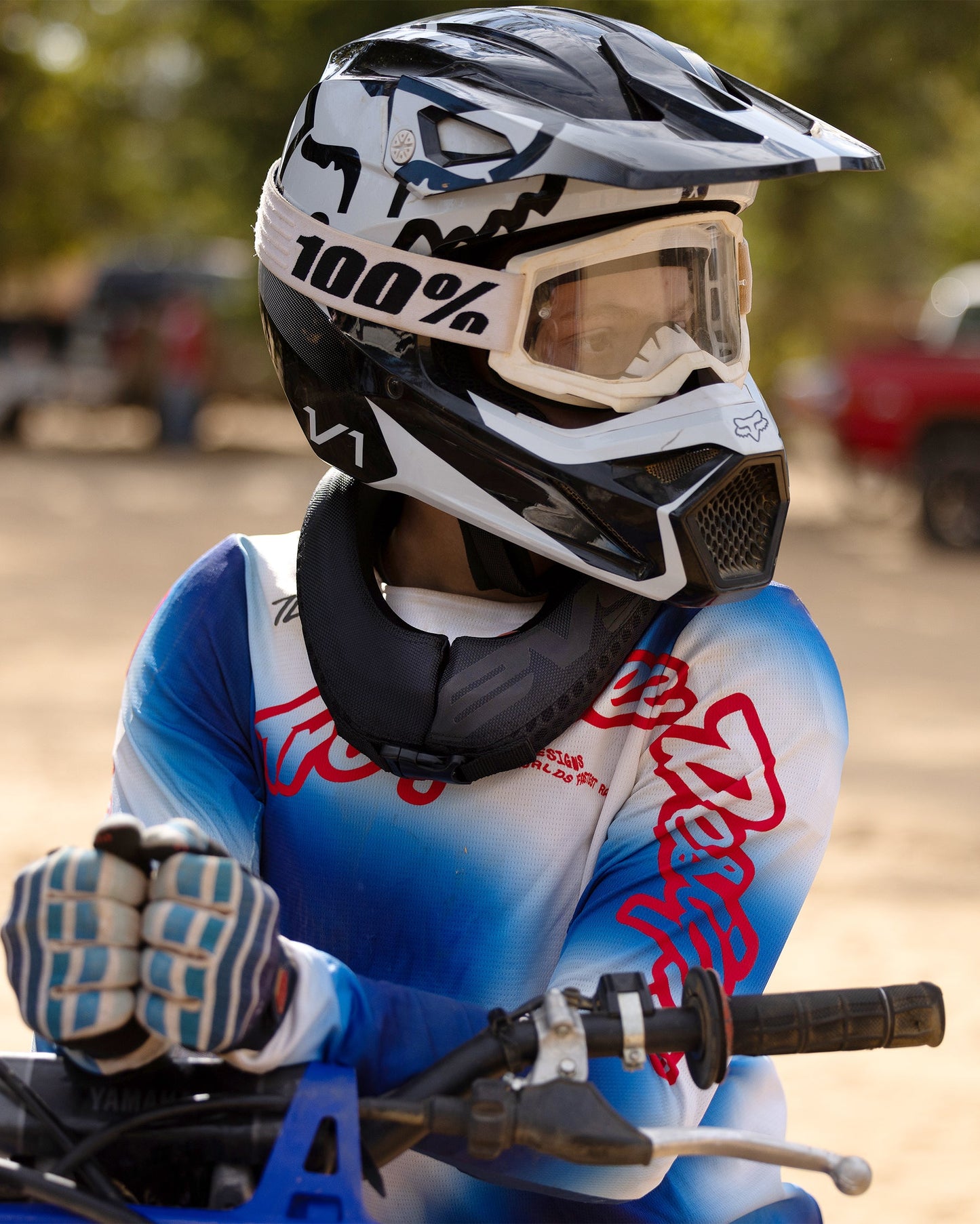 EVS Sports 2026 R2 Race Collar black neck brace for motocross on Tampa Home & Garden Store