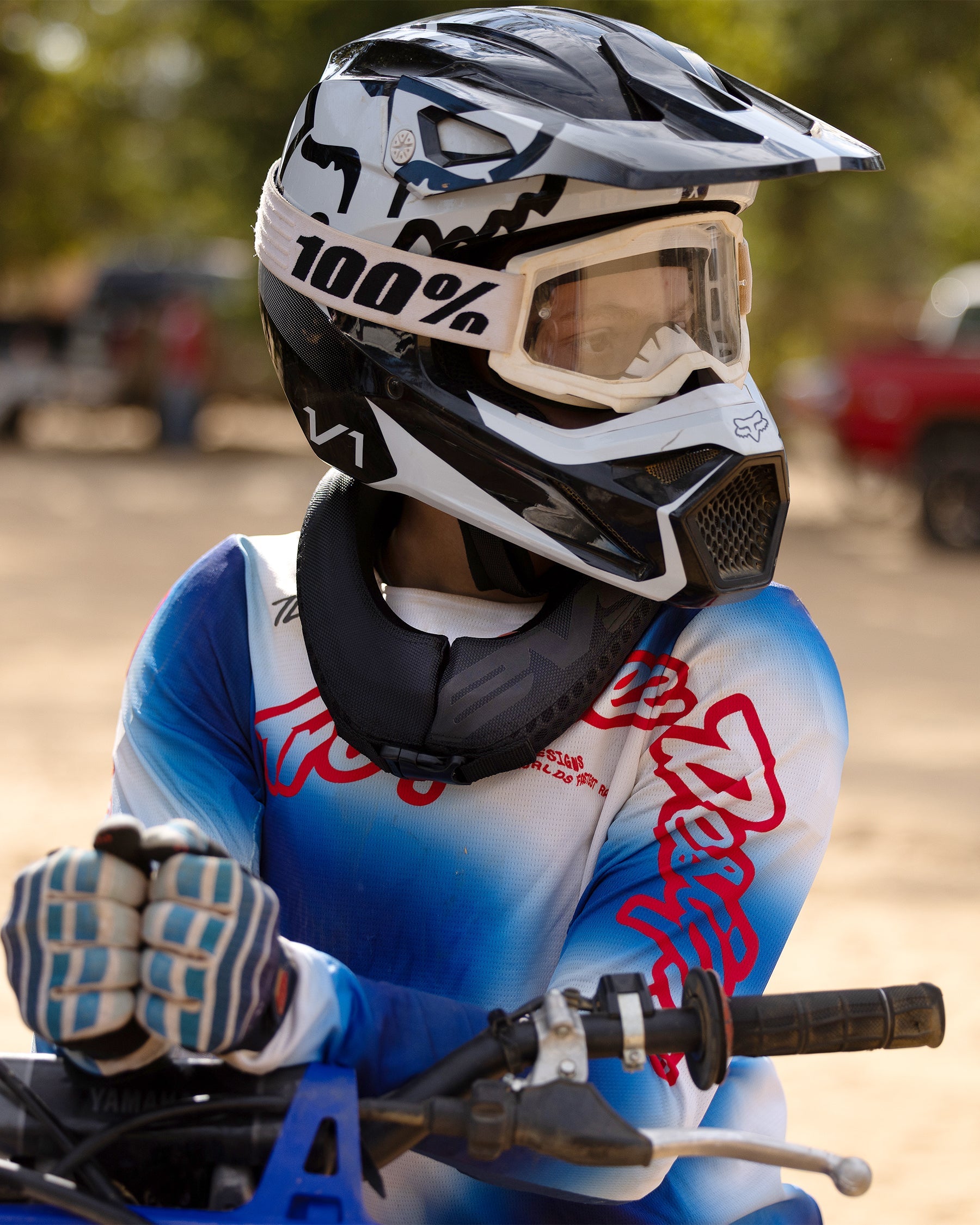 EVS Sports 2026 R2 Race Collar black neck brace for motocross on Tampa Home & Garden Store