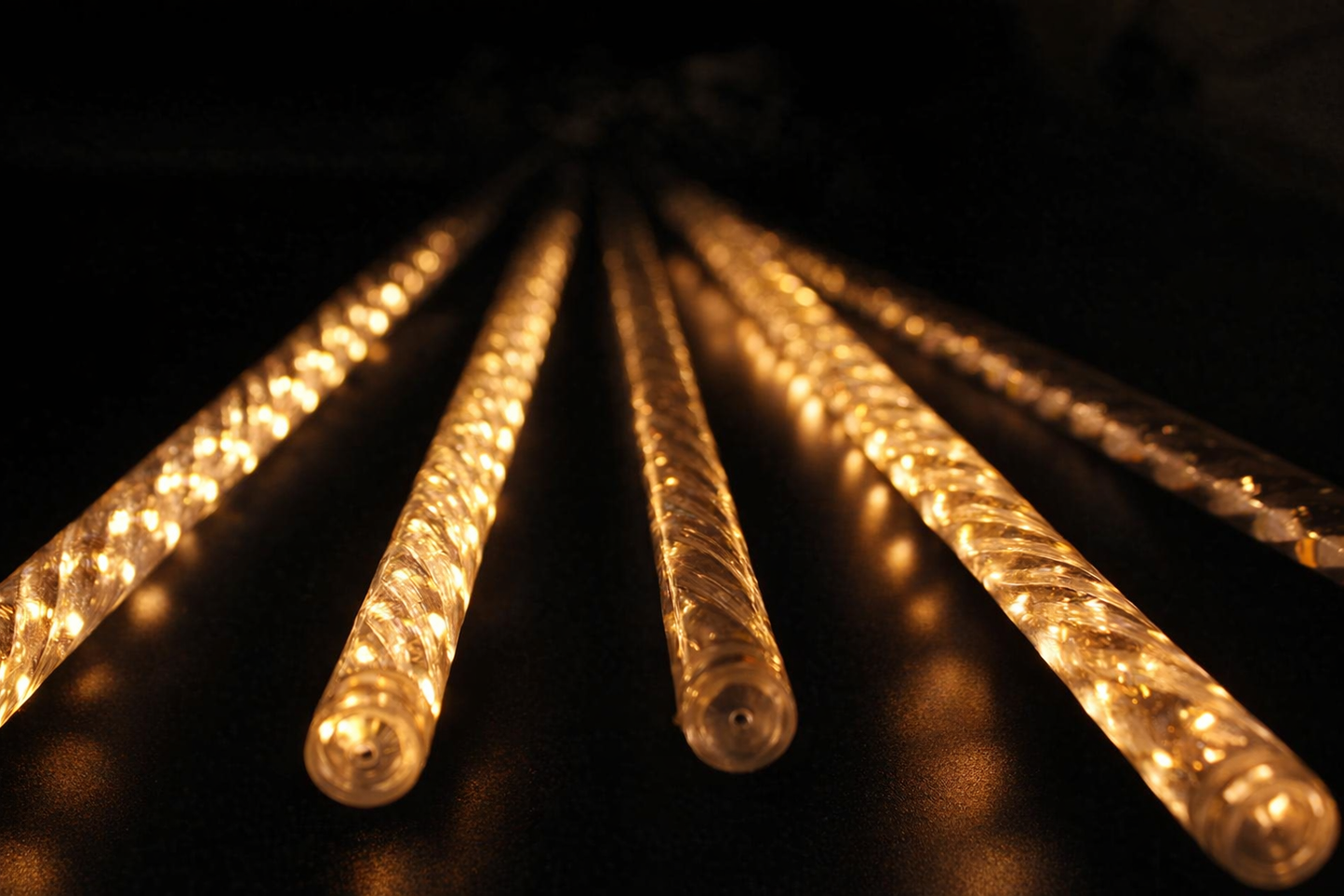 Meteor Lighting 480 LED 10-Piece Set warm white LED tubes by The Country Christmas Loft on Tampa Home & Garden Store