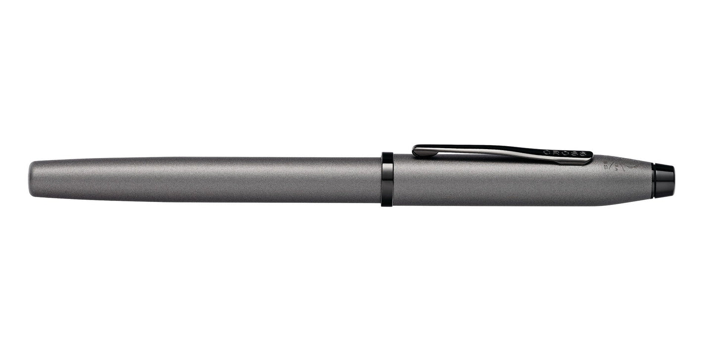 Cross Century II gunmetal gray rollerball pen by A.T. Cross with black clip on Tampa Home & Garden Store