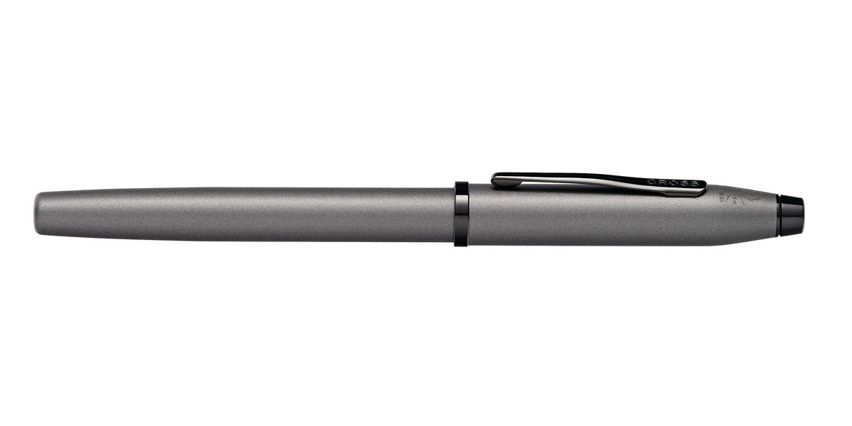 Cross Century II gunmetal gray rollerball pen by A.T. Cross with black clip on Tampa Home & Garden Store