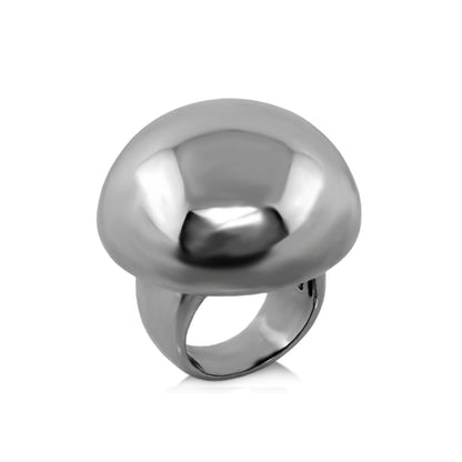 Dome Cocktail Ring by Lauren G Adams in polished silver tone metal on Tampa Home & Garden Store