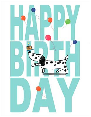 Notion - Carte d'anniversaire Hourra