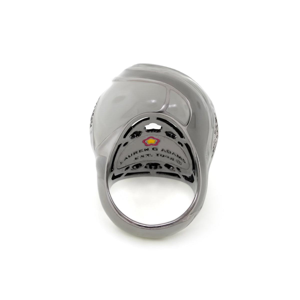 Sweet and Sassy Cocktail Ring by Lauren G Adams in silver-tone metal on Tampa Home & Garden Store