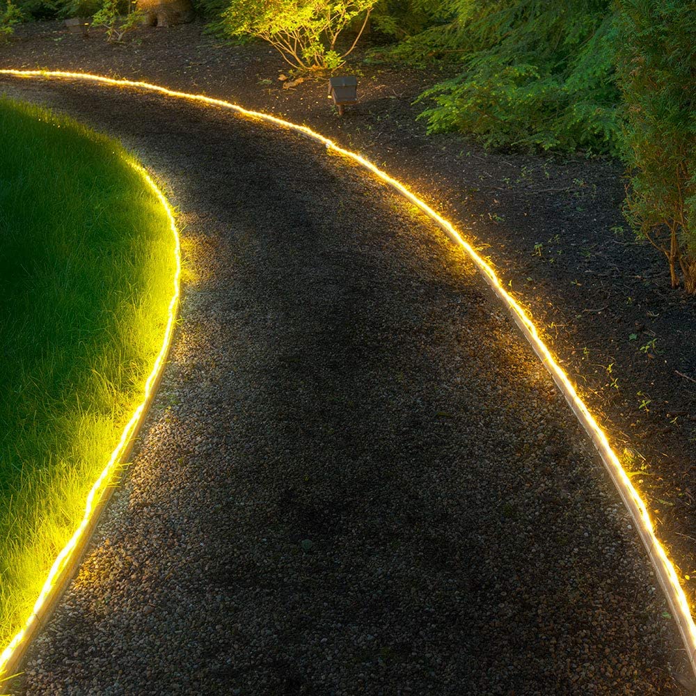 Guirlande lumineuse LED USB blanc chaud flexible - 5,6 m - Contrôleur 10 fonctions