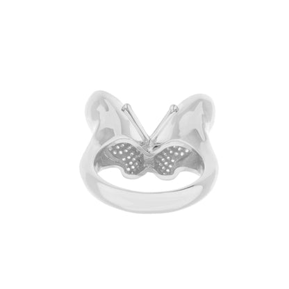 Mariposa Ring, silver butterfly motif by Lauren G Adams on Tampa Home & Garden Store