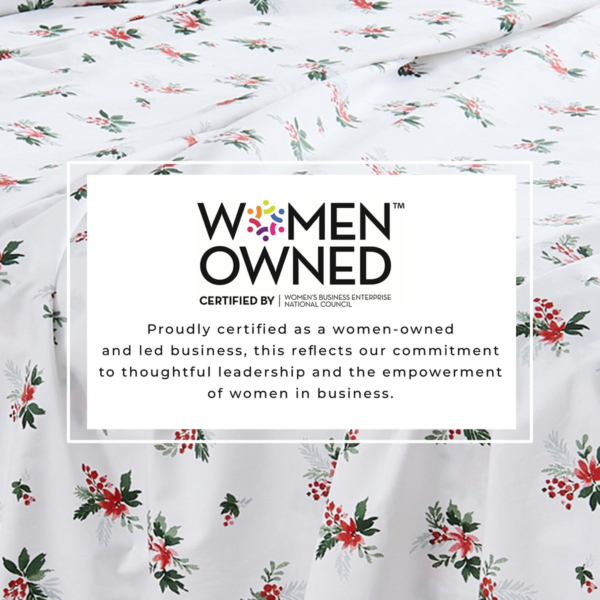 Printed Sheet Set Baylor Collection by Great Bay Home, white floral sheets with red blooms on Tampa Home & Garden Store