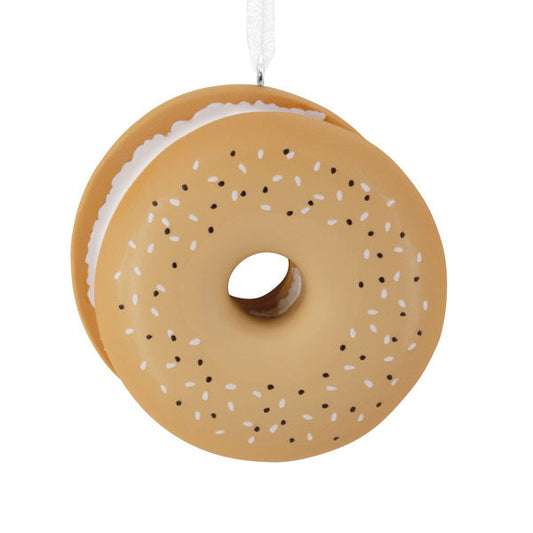 Everything Bagel With Cream Cheese Hallmark Ornament - Tampa Home & Garden Store