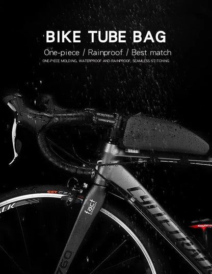 Rainproof Front Frame Bike Bag and Pouch