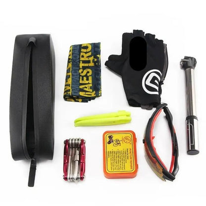 Rainproof Front Frame Bike Bag and Pouch