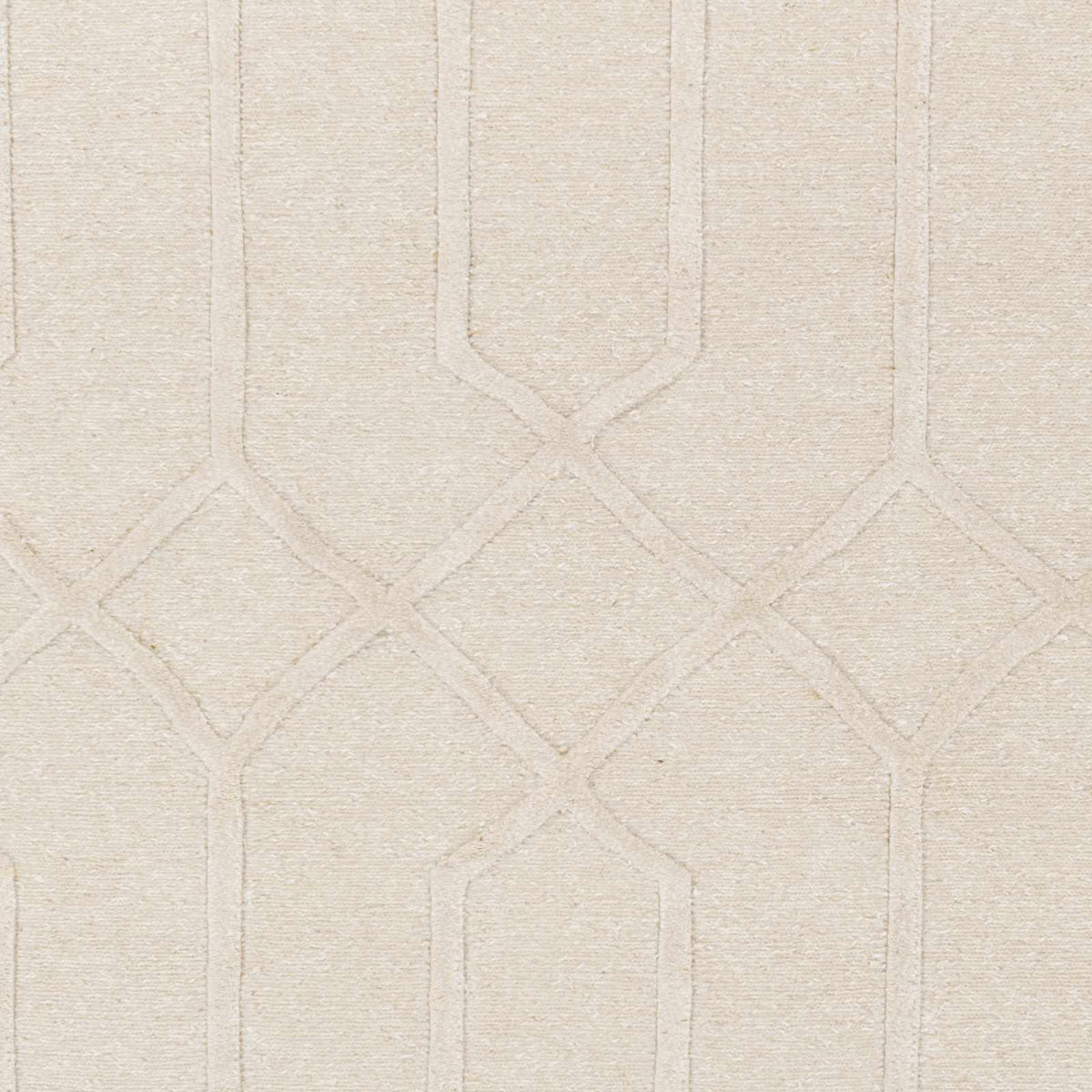 Raritan Carpet rug beige cream geometric pattern by Boutique Rugs on Tampa Home & Garden Store