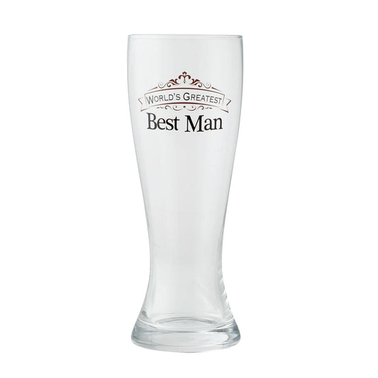Verre à bière du témoin