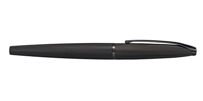 ATX Brushed Black Rollerball Pen by A.T. Cross, textured black finish with clip on Tampa Home & Garden Store