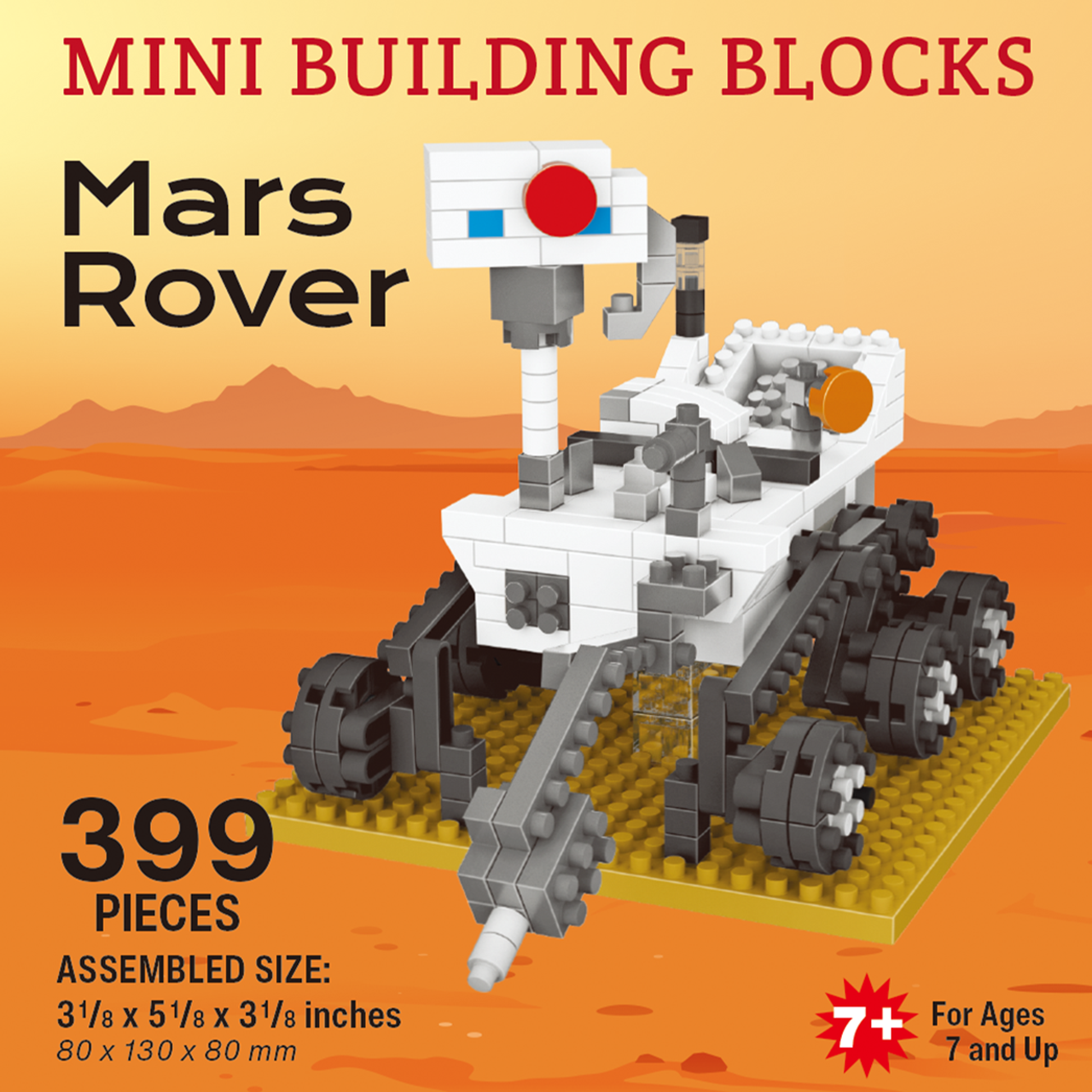 Mini blocs de construction - Rover martien